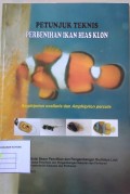 Juknis : Perbenihan Ikan Hias Klon