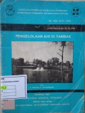 Pengelolaan Air di Tambak