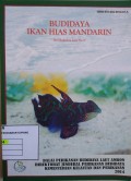 Budidya Ikan Hias Mandarin