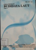 Jurnal Teknik :  Budidaya Laut : Volume 1